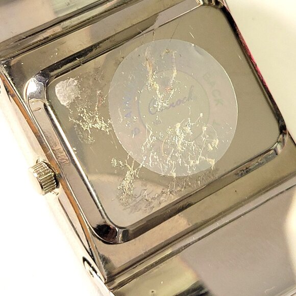 OSIROCK Sequin Black Sparkly Cuff Bangle Watch - Picture 8 of 16